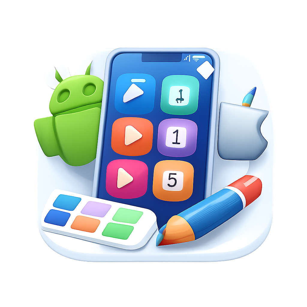 Android మరియు iOS కోసం యాప్ చిహ్నం జనరేటర్